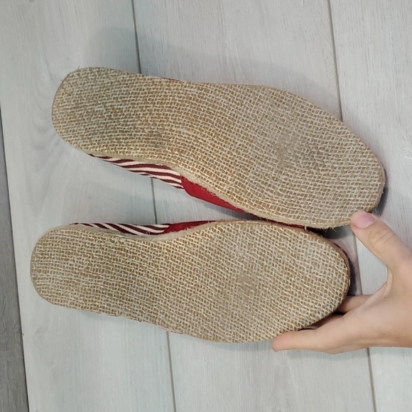 Toms Women Comfort Rope Loafer Slip on flats shoes sz 9.5 - Picture 10 of 11